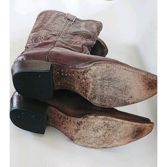 Stetson Western Boots Mens Cassidy Pull On Brown 12-020 Made In Mexico main image 7
